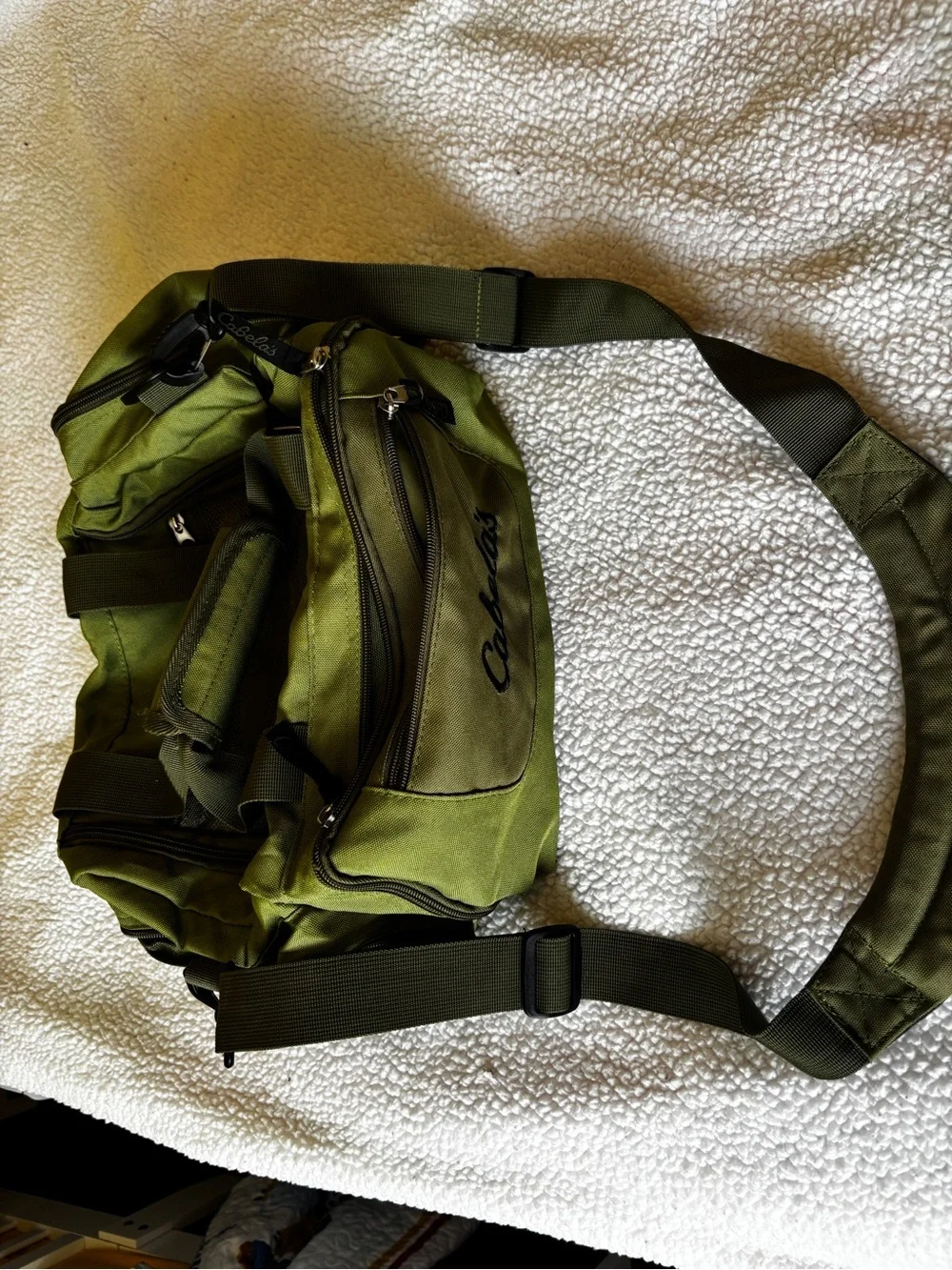Cabela's Olive Green Messenger Bag